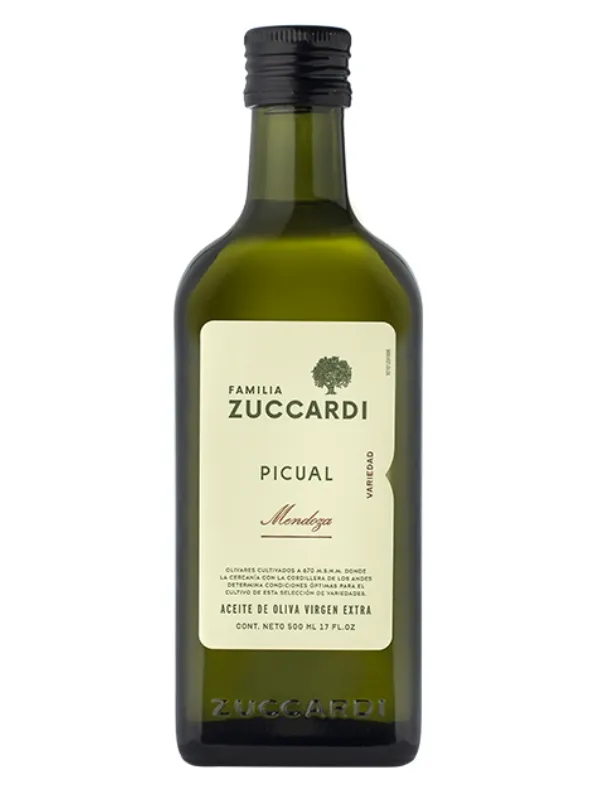 Picual-500 OLIVA ZUCCARDI PICUAL 500ML - Imagen 1